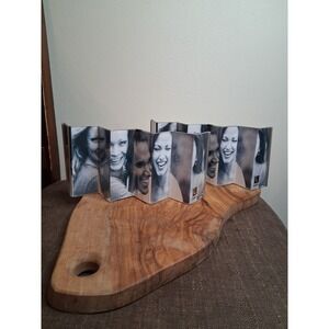 Umbra Bifocus 4x6 Picture Frame Set 2 Brushed Nickel Zig-Zag Thea Yuzyk Modern